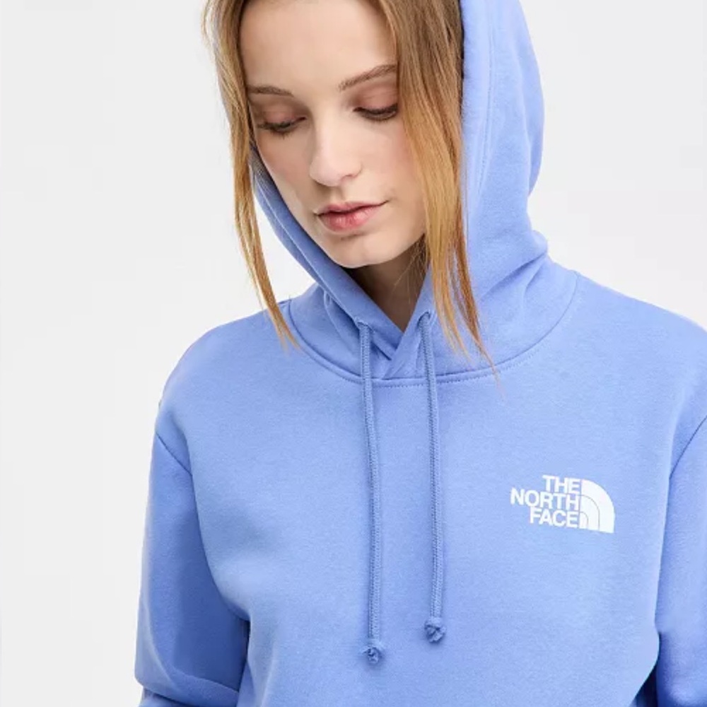 New! The North Face Evolution Peaks Women's Blue Hoodie - Picture 4 of 7